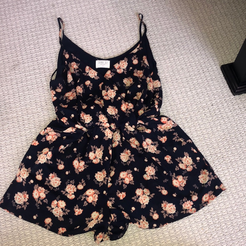 Women’s floral romper